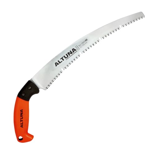 Handsäge 29604RE33 - Ergonomischer Fasergriff - Japanische Verzahnung - Robust und Sehr Leicht - Holzsäge mit Geschliffenem Sägeblatt - Ideal für den Einsatz in der Forstwirtschaft - Altuna von Altuna