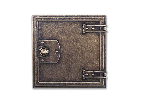 Alubox Bronze Tür Messing Einbau sc/3 (1000051770) von Alubox
