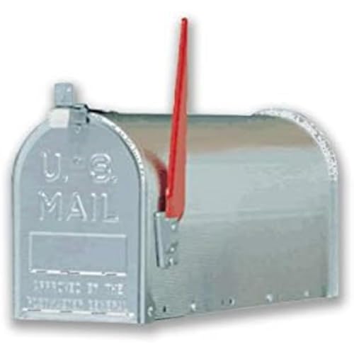 BTV, Dakota, amerikanische Briefkasten, für den Außenbereich, 5, schwarz von Alubox