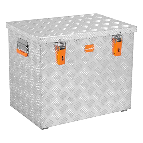 alubox R120 Aluminium Riffelblech Werkzeug Transportkiste 120 Liter von alubox