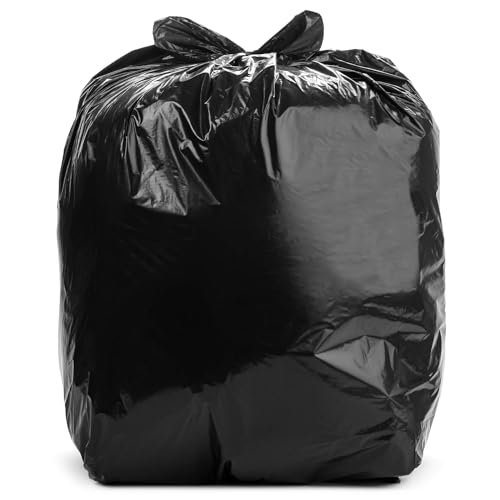 aluf Kunststoffe rcm-3036 Coex + Microban niedrige Dichte Blend Star Dichtung Tasche auf kernlosen Rolle, 20–30 Gallonen Kapazität, 91,4 cm Länge x 76,2 cm Breite, 45 lbs Max laden, schwarz (100 Stück) von Aluf Plastics