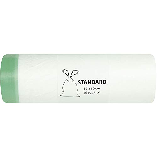 Müllsack HDPE mit Zugband 35 Liter; 1 Rolle = 30 Stück Müllsack HDPE mit Zugband 35 Liter; 1 Rolle = 30 Stück von Alufix