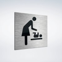 Symbol Für Stillzimmer - Schild Windelwechsel Beschilderung Mütter Stillplatte Arbeit Kindertoilette von Alumadesignco