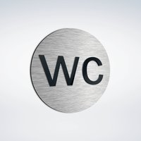 Wc Badezimmer Schild - Unisex Toilettenbeschilderung Türschilder Toilette Platte Waschraum Symbol/Piktogramm Wc Badezimmer Schild - Unisex Toilettenbeschilderung Türschilder Toilette Platte Waschraum Symbol/Piktogramm von Alumadesignco