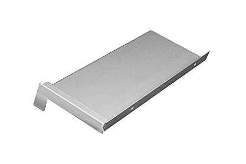 Aluminium Fensterbank silber EV1 130 mm Ausladung (Gleitabschluss, 1700 mm) von Aluminium