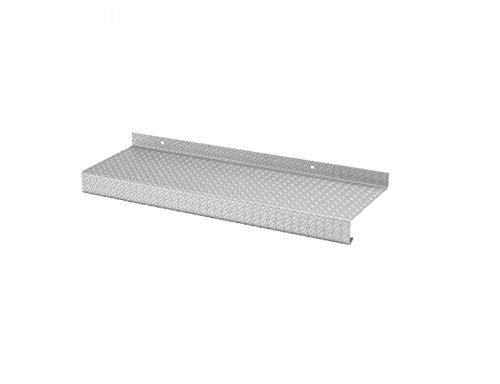 FBA 40 Fensterblech Fensterbank Gerstenkornblech mit Langlochstanzung 1,5/2 mm EV1 Ausladung 210 mm (1000mm) von Aluminium