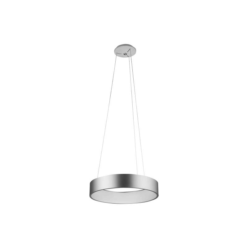 Aluminor Epsilon LED-Hängeleuchte, Ø 62 cm, silber von Aluminor