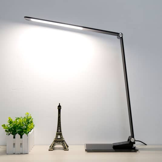 Aluminor Led Schreibtischleuchte Tischlampe Tischleuchte Starglass Glassockel    B-Ware von Aluminor