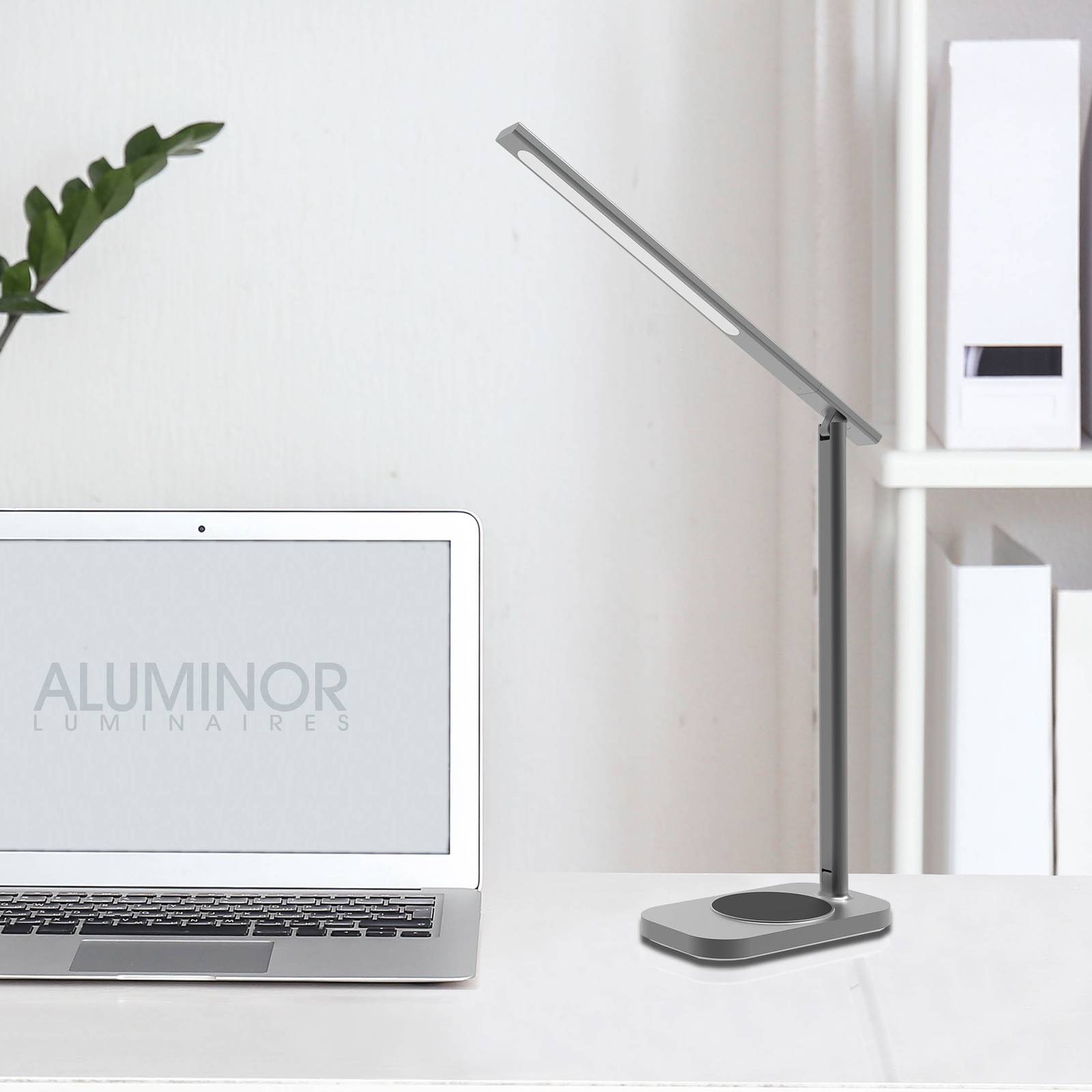 Aluminor Luna LED-Tischleuchte mit USB von Aluminor