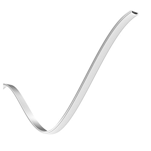 Biegsames 2m Aluprofil FLEX (FX) - Eloxiertes Aluminium Profil für LED Streifen | Set mit Abdeckung, Endkappen & Halterungen von Alupona