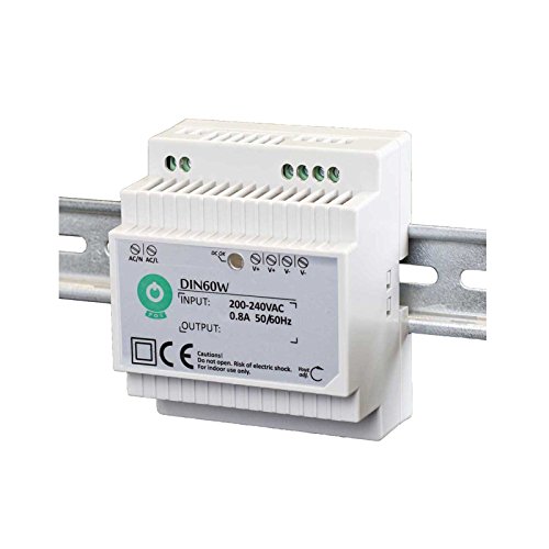 DIN LED Hutschienen-Netzteil 60W 5A 12V DC Tragschiene 35/7.5 oder 35/15 von Alupona