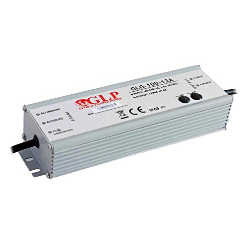 GLG LED Konverter 102W 8.5A 12V DC Treiber Trafo Transformator Spannungswandler von Alupona