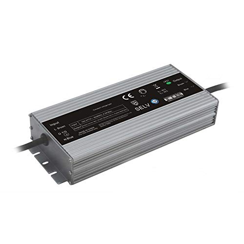 GLSV-Serie | 12V LED Konverter | 320W | Netzteil Trafo Transformator Spannungswandler Vorschaltgerät | TÜV geprüft | luftgekühlt | IP67 | für LED Streifen & Strips (320W | 12V | A-ML-GLSV-320B-12) von Alupona