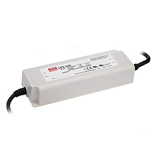 LPV-Serie MeanWell | 12V LED Konverter | 150W | Netzteil Trafo Transformator Spannungswandler Vorschaltgerät | TÜV-geprüft | luftgekühlt | IP67 | für LED Streifen (150W | 12V | A-LP-LPV-150-12) von Alupona