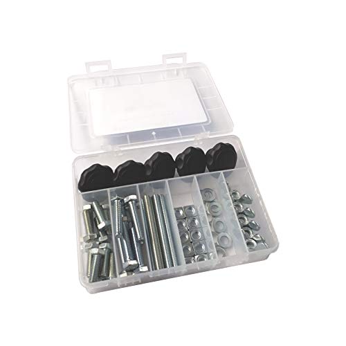 C Profil Zubehör Set M8 55tlg. passend für Alu Profilschiene 17x11 Spannschrauben Frästisch Vorrichtungsbau von Fcalvy