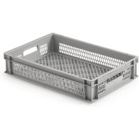 ALUTEC Kunststoffbehälter (60x40x12cm, stapelbar, lebensmittelecht, -40/+80°C) von Alutec
