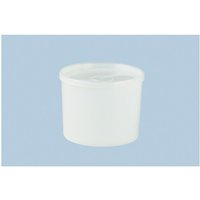 Hünersdorff Dose mit Stülpdeckel 700 ml, rund natur, 114x88 mm von Alutec