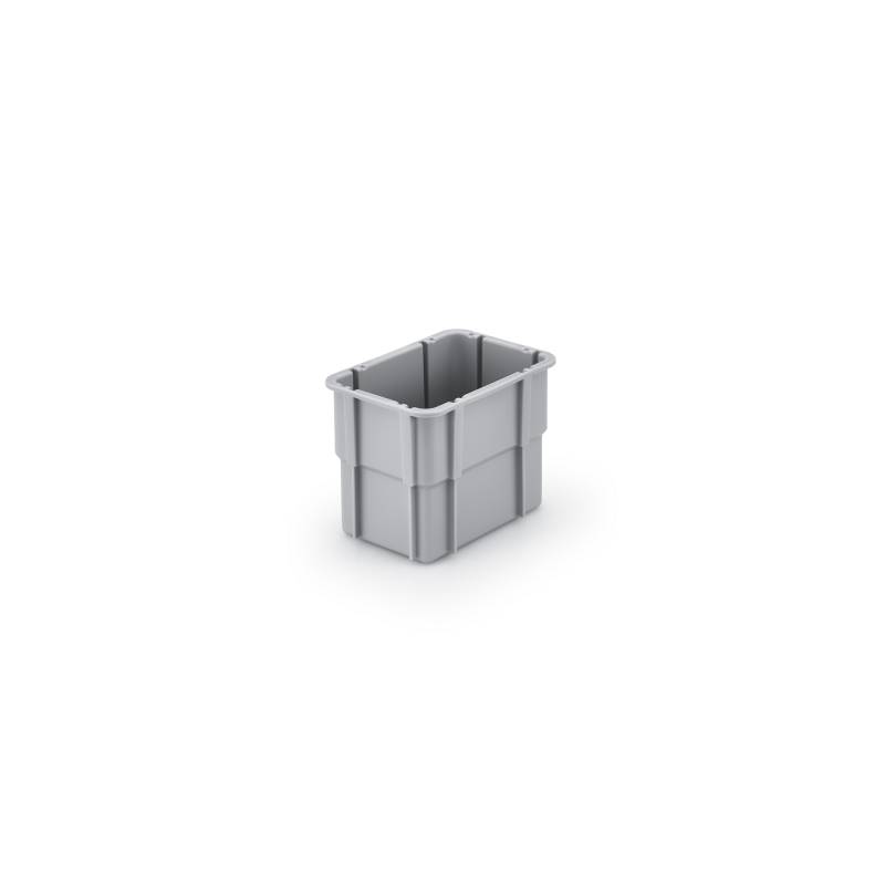 Alutec Einsatz für Kunststoffbehälter grau 13 x 9 x 10 cm von Alutec