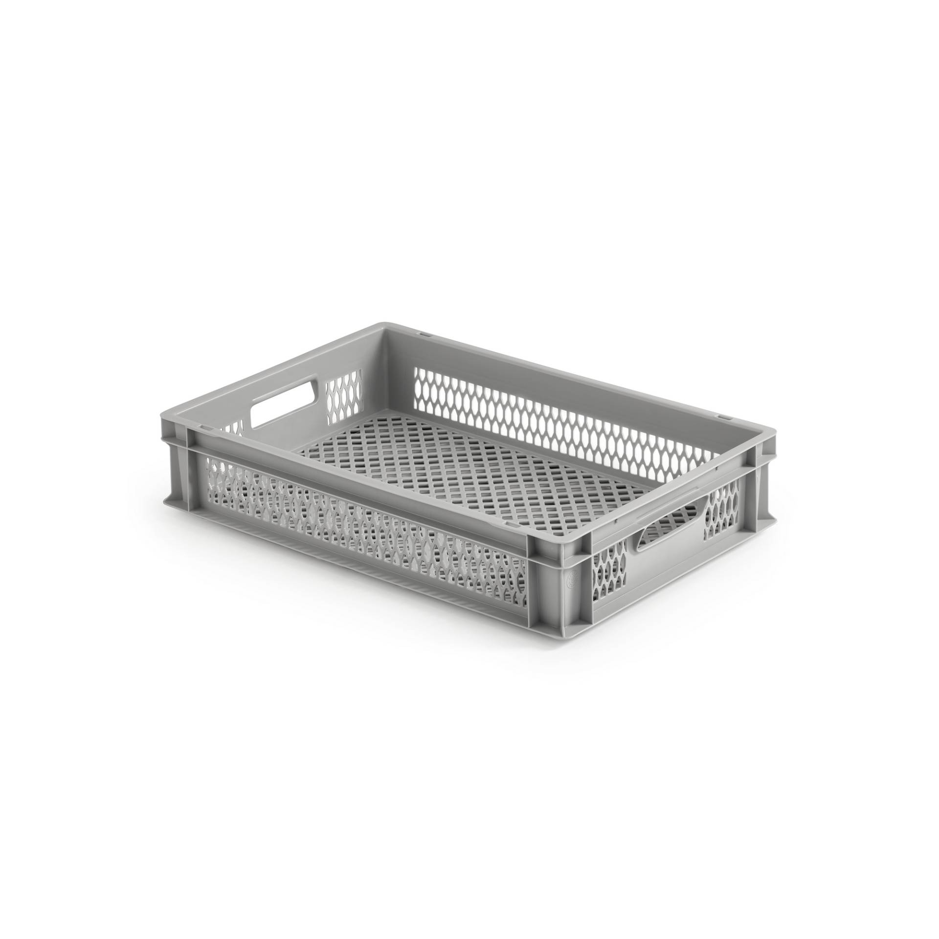 Alutec Kunststoffbehälter durchbrochen grau 60 x 40 x 13 cm Alutec Kunststoffbehälter durchbrochen grau 60 x 40 x 13 cm von Alutec