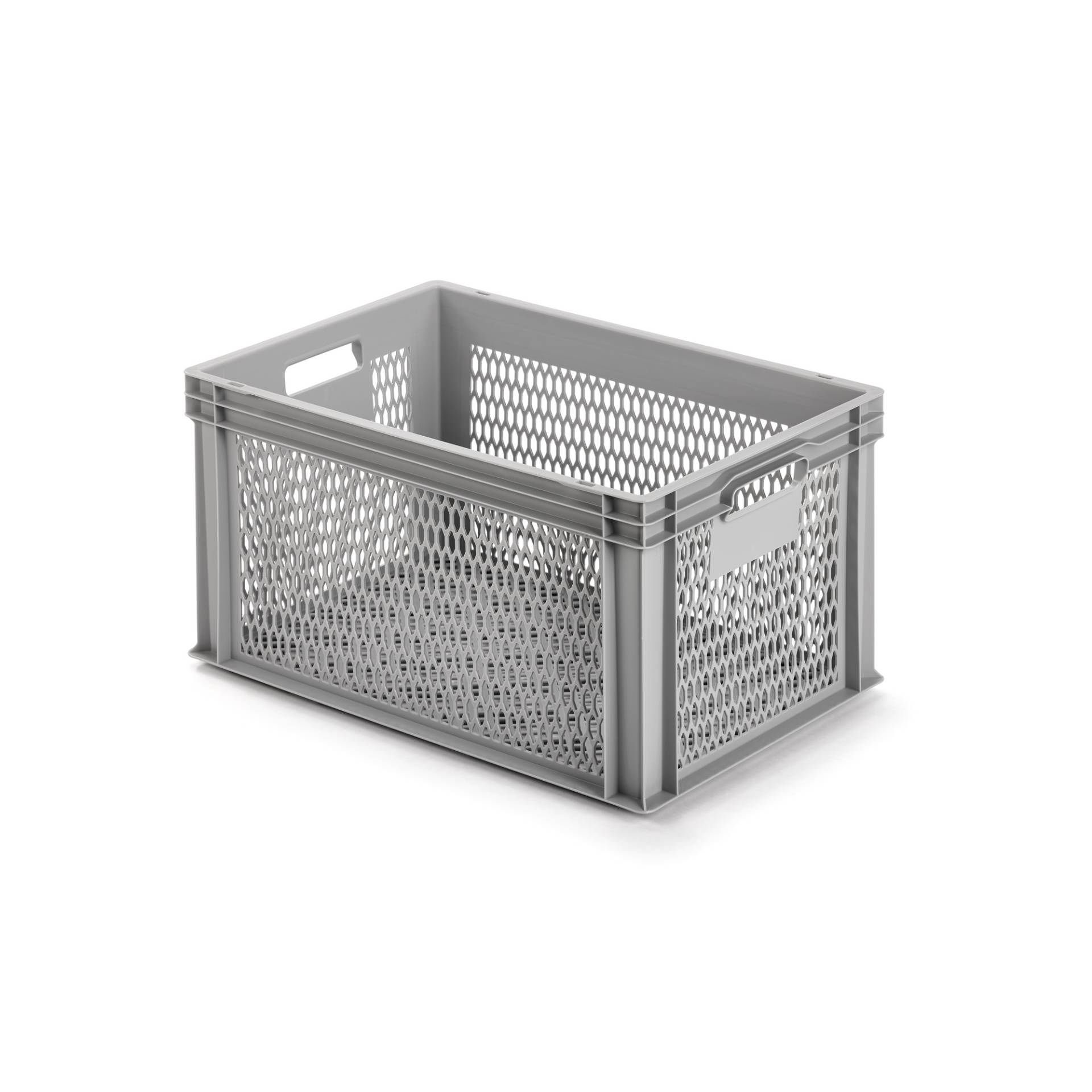 Alutec Kunststoffbehälter durchbrochen grau 60 x 40 x 32 cm Alutec Kunststoffbehälter durchbrochen grau 60 x 40 x 32 cm von Alutec
