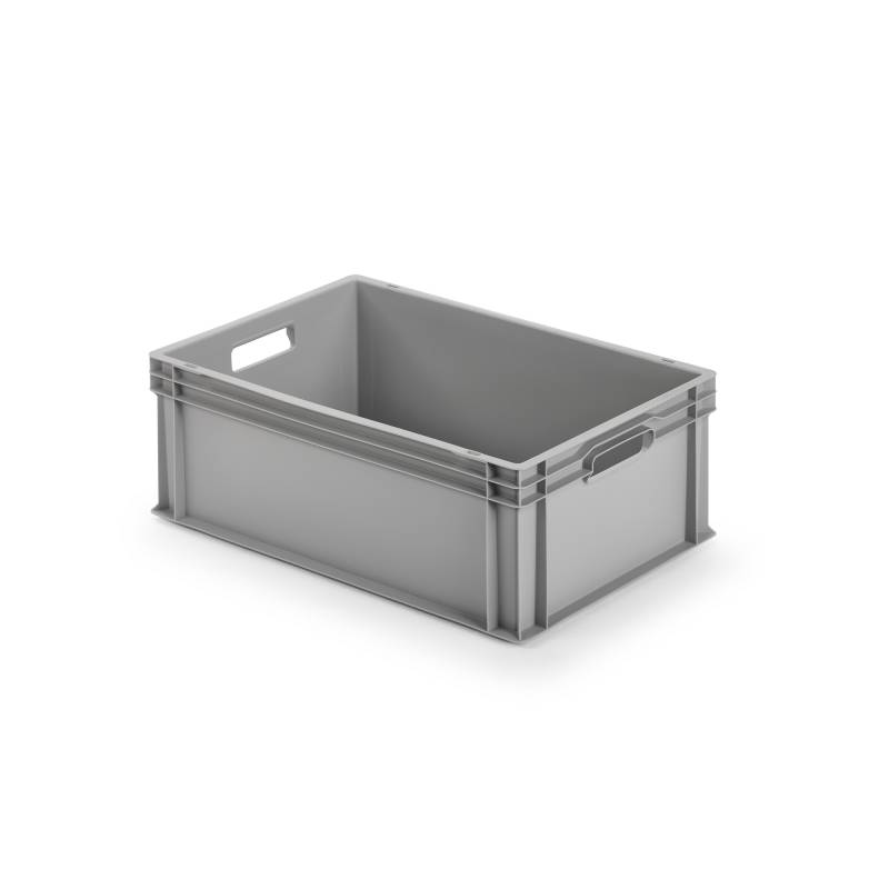 Alutec Kunststoffbehälter geschlossen grau 60 x 40 x 22 cm von Alutec