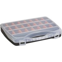 Alutec Sortimentskoffer (L x B x H) 480 x 375 x 75mm Anzahl Fächer: 26 variable Unterteilung Inhalt von Alutec