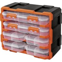 Sortimentskoffer-Set (l x b x h) 38 x 18 x 32 mm variable Unterteilung Inhalt 6 Teile - Alutec von Alutec