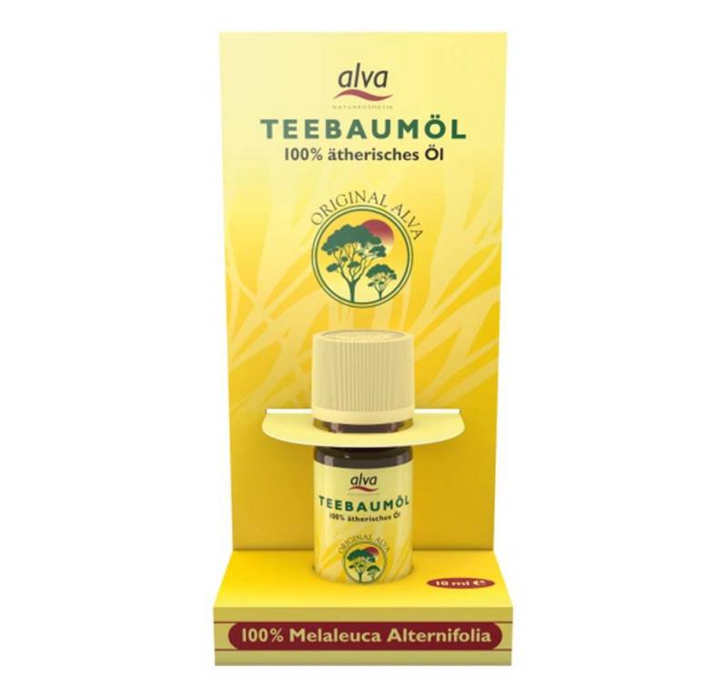 Alva Duftöl Teebaumöl - 100% Melaleuca Alternifolia Blister 10ml von Alva