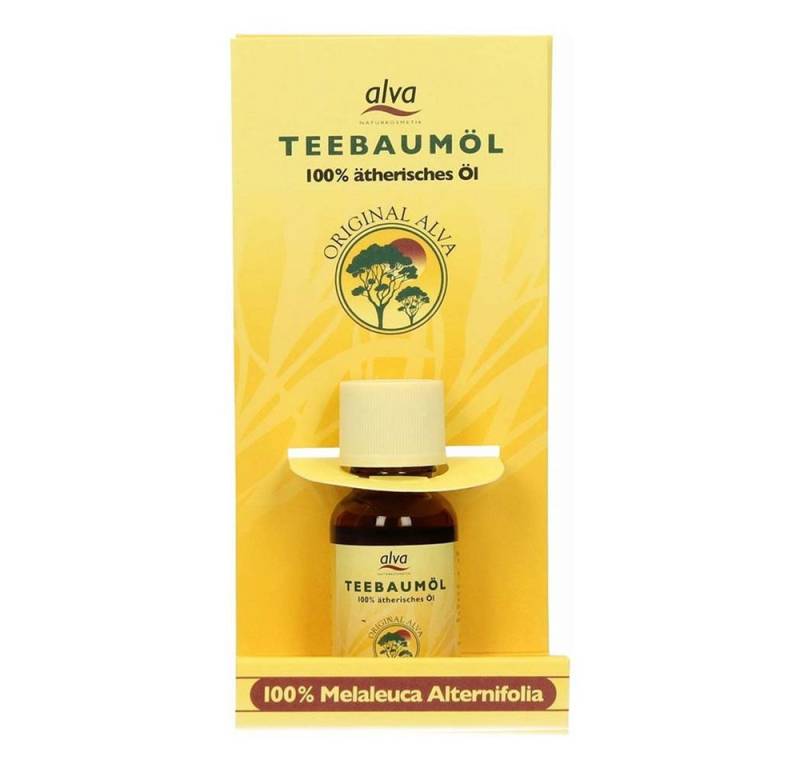 Alva Duftöl Teebaumöl - 100% Melaleuca Alternifolia Blister 20ml von Alva