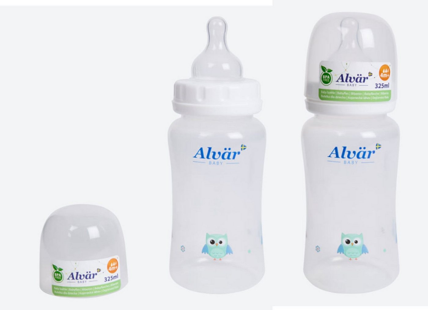 Alvär Babyflasche 2 Stück Alvär Babyflasche Schmalhals 250 ml Alvär Babyflasche 2 Stück Alvär Babyflasche Schmalhals 250 ml von Alvär