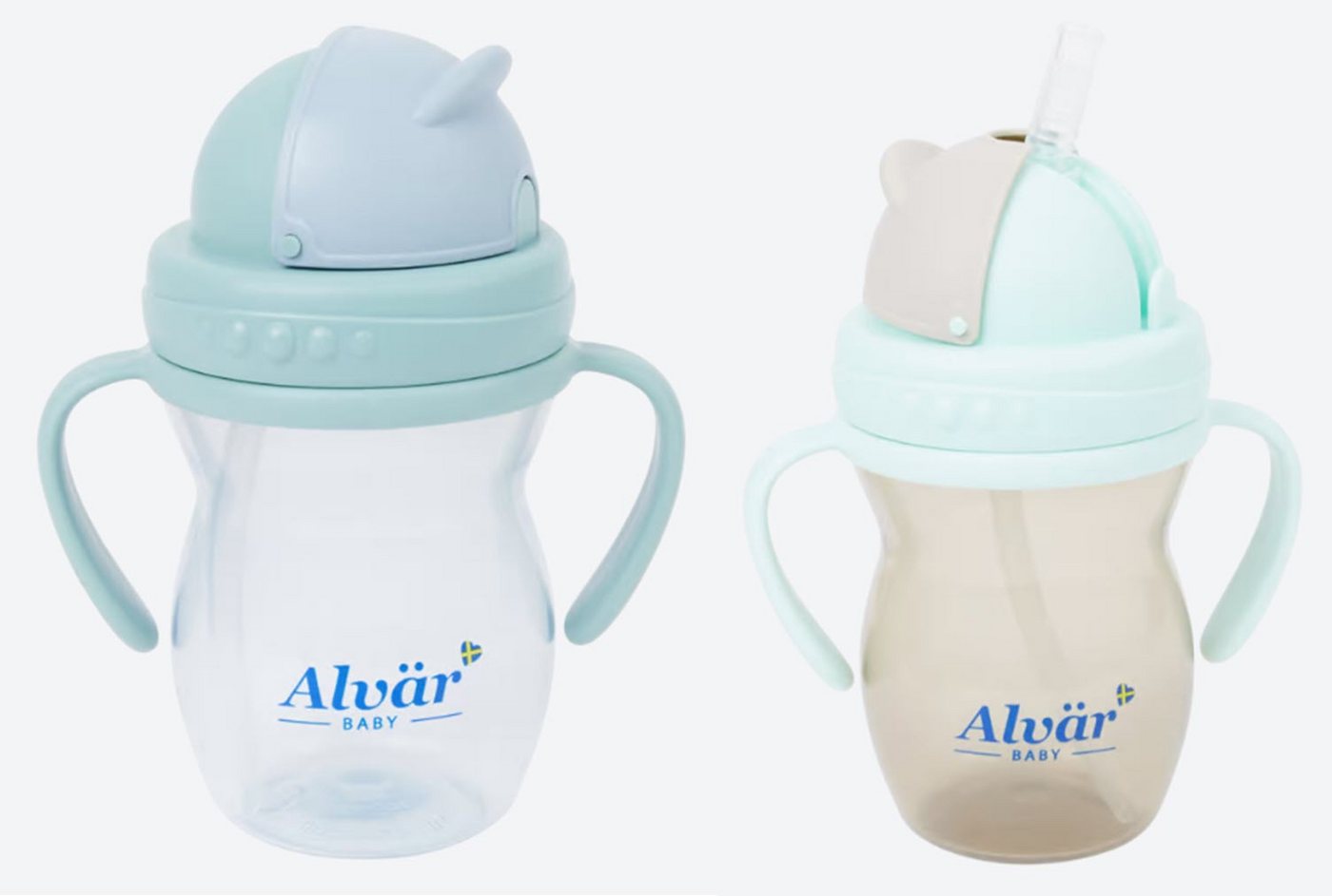 Alvär Babyflasche 2 Stück Alvär Trinkbecher mit Trinkhalm 275 ml Alvär Babyflasche 2 Stück Alvär Trinkbecher mit Trinkhalm 275 ml von Alvär
