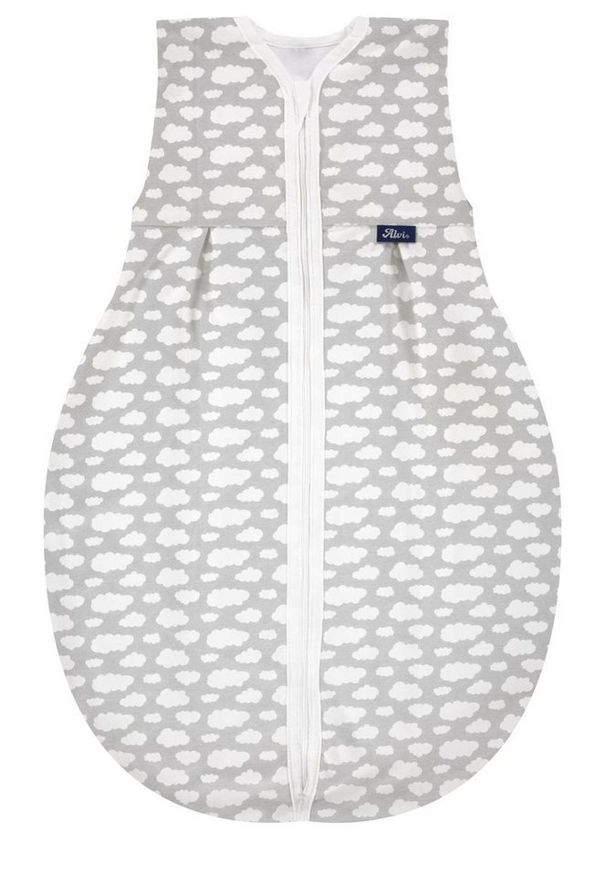 Alvi® Babyschlafsack Alvi Kugelschlafsack Thermo Exclusiv, Winterschlafsack Außensack 2,5 TOG ärmellos atmungsaktiv aus 100% Baumwolle bis 60 Grad waschbar von Alvi®