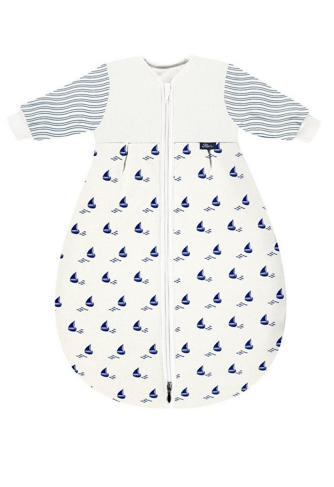 Alvi® Babyschlafsack Schlafsack Mäxchen Thermo mit Arm Exklusiv von Alvi®