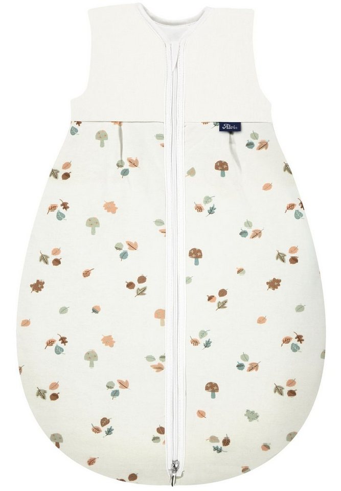 Babyschlafsack Alvi Schlafsack Mäxchen Thermo Exclusiv, Winterschlafsack ärmellos atmungsaktiv mit mittigem Reißverschluss aus 100% Baumwolle bis 60 Grad waschbar von Alvi®