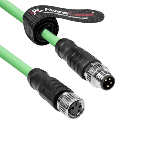 Alvin's Cables M8 A-Code A-Code 4 Pin Stecker auf 4 Pin weibliches Flex-Sched-Kabel für Beckhoff ZK1090-3132 Industrielle Automatisierung Ethercat Fieldbus 9.8ft/3m Alvin's Cables M8 A-Code A-Code 4 Pin Stecker auf 4 Pin weibliches Flex-Sched-Kabel für Beckhoff ZK1090-3132 Industrielle Automatisierung Ethercat Fieldbus 9.8ft/3m von Alvin's Cables