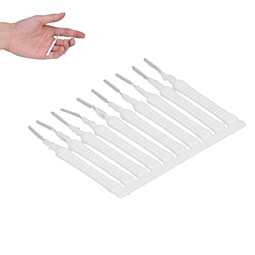 Alvinlite 10-teiliges Nylon-Reinigungsbürsten-Set, Wasserkocher-Auslaufbürste, Rohrreiniger, Teekannen-Düsenbürsten-Set, Flaschenrohrbürste für Aquarium, Strohhalm, Waschbecken, Abflussrohr, Duschkopf von Alvinlite