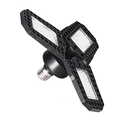 Alvinlite 80-W-LED-Wachstumslampe Mit 144 LEDs, Faltbares Pflanzenwachstumslicht, Rot-Blaue Vollspektrum-Pflanzenwachstumslampe, wasserdichte Wachstumslampe Für Blumentomaten von Alvinlite