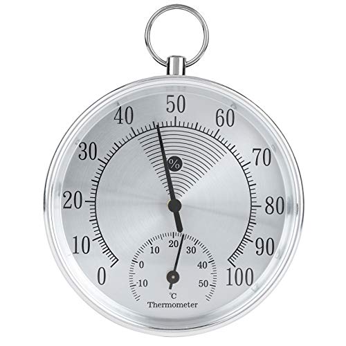 Alvinlite Analoges Hygrometer-Thermometer 2-in-1-Temperatur-Feuchtigkeitsmessgerät für Innenräume Büro zu Hause im Freien Alvinlite Analoges Hygrometer-Thermometer 2-in-1-Temperatur-Feuchtigkeitsmessgerät für Innenräume Büro zu Hause im Freien von Alvinlite