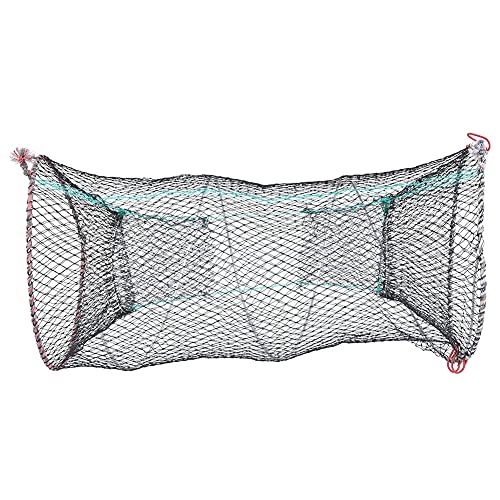 Alvinlite Angelköderfalle Fish Trap Cage Net Faltbares Wurfnetz Tragbares gefaltetes Angelzubehör zum Angeln von Alvinlite