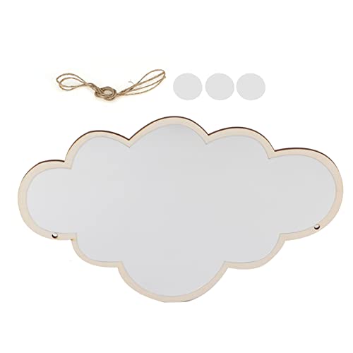 Alvinlite Bruchsicherer Spiegel aus Acryl, Dekorativer Spiegel, Niedlicher Wolkenform, für Kinderzimmer, Spielzimmer, Wolke von Alvinlite