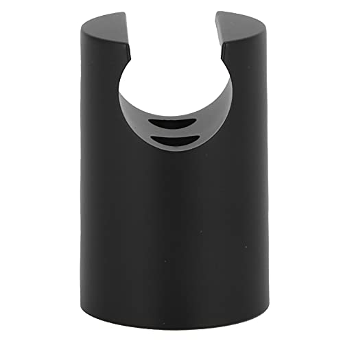 Duschkopf-Klemmhalter Wandmontierte Badezimmer-Handbrause-Sprühgeräte Ständerhalterung Versorgung Wandhängende drehbare Halterung Duschkopfhalterung(Schwarz) von Alvinlite
