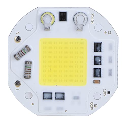 Alvinlite LED-Chip, AC220V 50W integrierte Chip-Lichtquelle, hochhelle COB-Perlen-Scheinwerferlampe(Weißes Licht) von Alvinlite