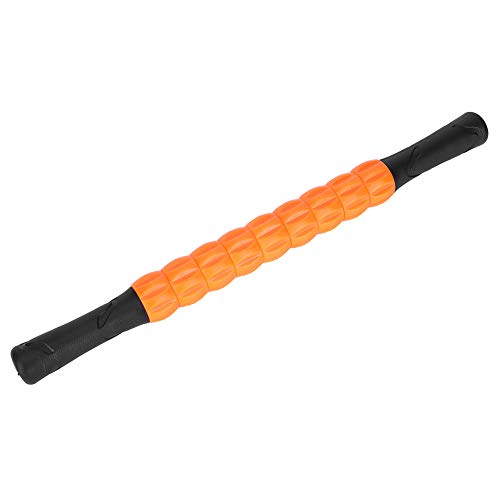 Alvinlite Muscle Roller Stick, Fascia Rods Muscle Massage Roller Stick Hochfestes Entspannungsroller-Übungsgerät für das Fitnessstudio zu Hause(Orange) von Alvinlite