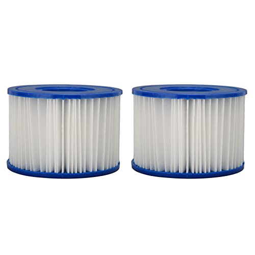 Alvinlite Pool-Filterkartuschen PP-Pool-Spa-Filter Ersetzt Easy Set Pool-Kartusche Whirlpool-Filterelement-Ersatz-Filtrationsprodukte Größe: 4,3 X 2,9 Zoll, 2 Stück Alvinlite Pool-Filterkartuschen PP-Pool-Spa-Filter Ersetzt Easy Set Pool-Kartusche Whirlpool-Filterelement-Ersatz-Filtrationsprodukte Größe: 4,3 X 2,9 Zoll, 2 Stück von Alvinlite