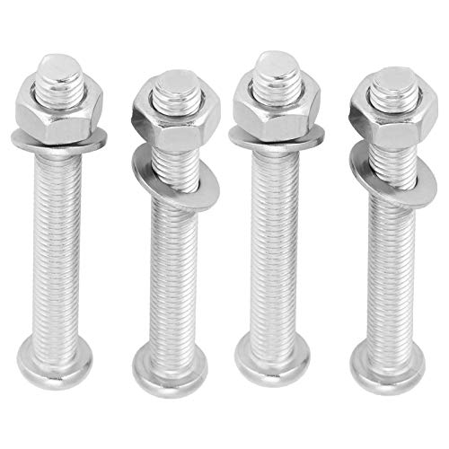 Poolleiter-Schrauben, Poolleiter-Befestigungen, Edelstahl, Schwimmbad-Lieferanten, Schrauben und Muttern, Hardware, 4 Stück von Alvinlite