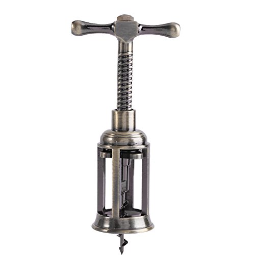 Retro-Weinöffner, Flügelkorkenzieher aus Zinklegierung, Weinflaschenöffner, Ergonomischer Korkenzieher, Weinkorker, Perfektes Weingeschenk Für Barkeeper, Restaurants Und Zuhause von Alvinlite