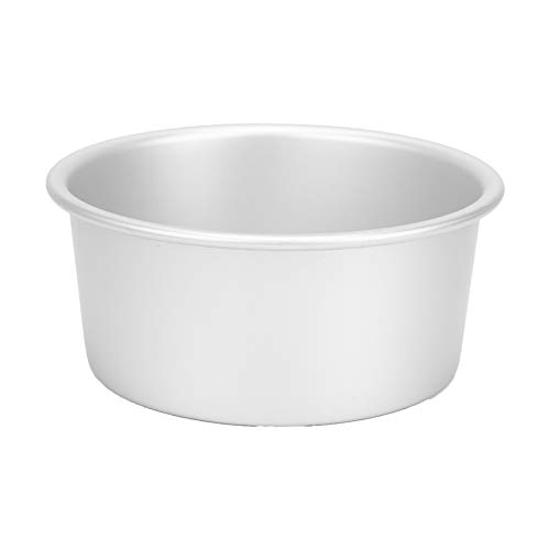 Runde Aluminium-Kuchenform, kreieren Sie köstliche Kuchen, zum Backen, Dämpfen, Servieren, gesund und frei von Giftstoffen, tiefe und gerade Größe, ofen- und spülmaschinenfest, 15,2 cm runde von Alvinlite