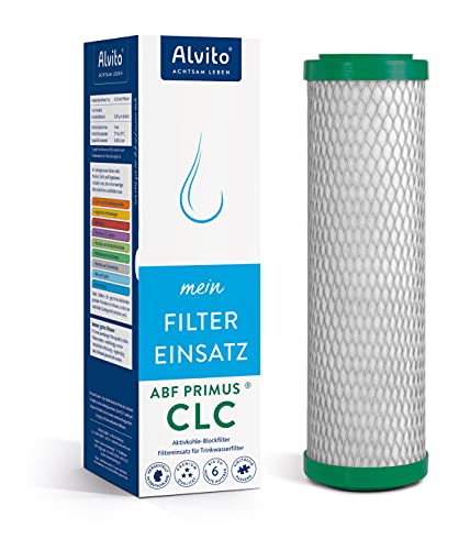 Alvito ABF Primus CLC Wasserfilter, Aktivkohle, Grün, Geeignet Carbonit Filtersysteme von Alvito