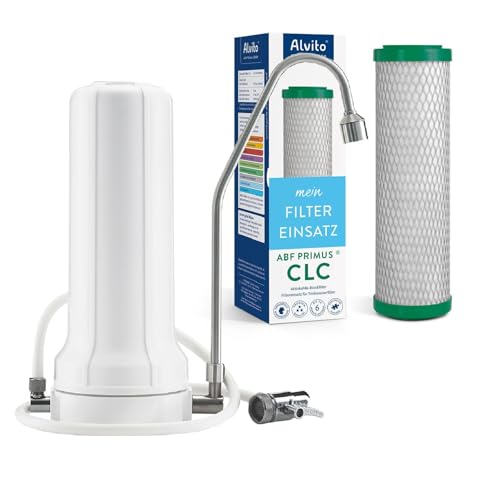 Alvito Auftischfilter Set Fresh Pro | Auftischfilter AquaNevo Pro + Wasserfilter ABF Primus CLC gegen Kalk Alvito Auftischfilter Set Fresh Pro | Auftischfilter AquaNevo Pro + Wasserfilter ABF Primus CLC gegen Kalk von Alvito
