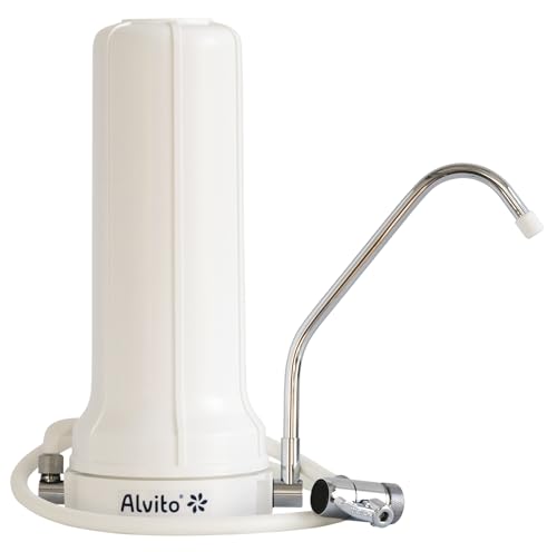 Alvito Auftischfilter Set Pure | Auftischfilter Basic + Wasserfilter ABF Primus SD von Alvito